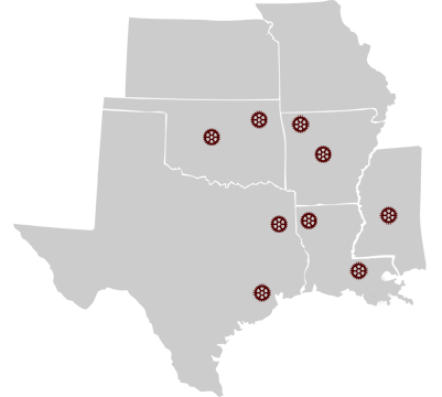 IES branch location map