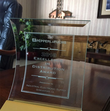 Pepperl+Fuchs Excellence in Distribution Award