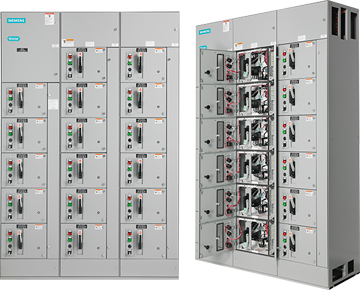 Siemens tiastar industrial motor control centers (MCC) 